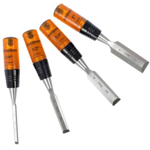 Chisel Set With Acetate Handle 4 Piece ™ 1 Chisel Set With Acetate Handle 4 Piece ™ auto part product photo