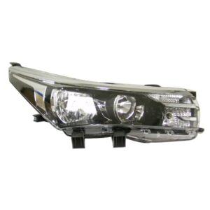 Headlamp + Motor+Chrome Mould Right Hand Side 2014-2017 (Toyota Corolla AE150) auto part product photo