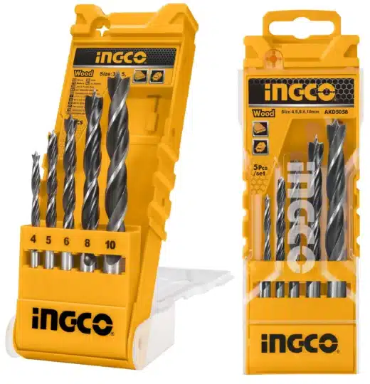 Drill Bit Set Wood 5P Ingco ™ 1 DRILL Bit Set WOOD 5p INGCO ™ auto part product photo