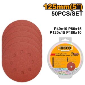SANDING DISC 125MM 50p INGCO ™ auto part product photo
