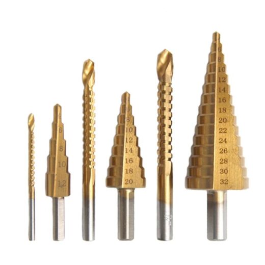 Drill Bit Step &Amp; Saw Set 6 Piece Ingco ™ 1 DRILL Bit STEP & Saw Set 6 PIECE INGCO ™ auto part product photo