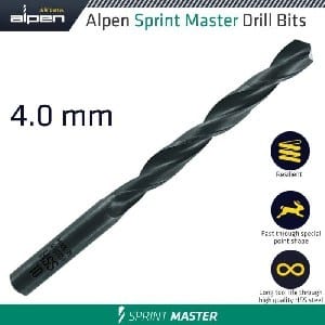 DRILL Bit Hss 4mm ALPEN ™ auto part product photo
