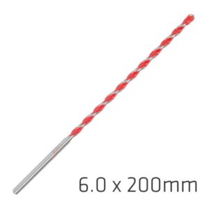 DRILL Bit PROFI MULTICUT 6MMX200MM ALPEN ™ auto part product photo