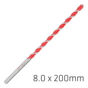 DRILL Bit PROFI MULTICUT 8MMX200MM ALPEN ™ auto part product photo