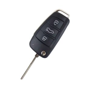 Audi A6 A4 S54 Avant Cabrio Quattro Complete Remote Key 3 Button HU66 Blade auto part product photo