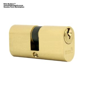 LOCK CYLINDER OVAL DOUBLE BRASS 65MM Bbl ™ auto part product photo