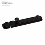 BARREL BOLT FLAT BLACK 200MM ™ auto part product photo