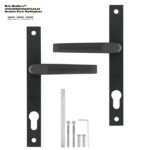 HANDLE DOOR ALUMINIUM SLIMLINE EURO BLACK ™ auto part product photo