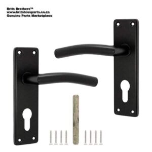 HANDLE ONLY LARK CYLINDER STAINLESS STEEL BLACK ™ auto part product photo