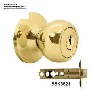 Entrance Lock Knob Brass ™ auto part product photo