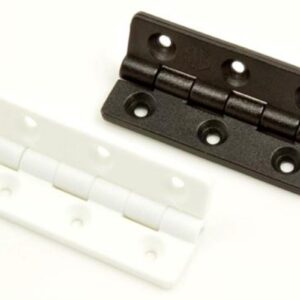 HINGE PLASTIC BLACK 70MM auto part product photo