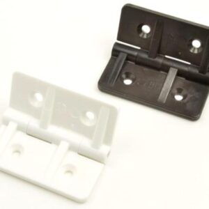 HINGE PLASTIC WHITE 75MM ™ auto part product photo
