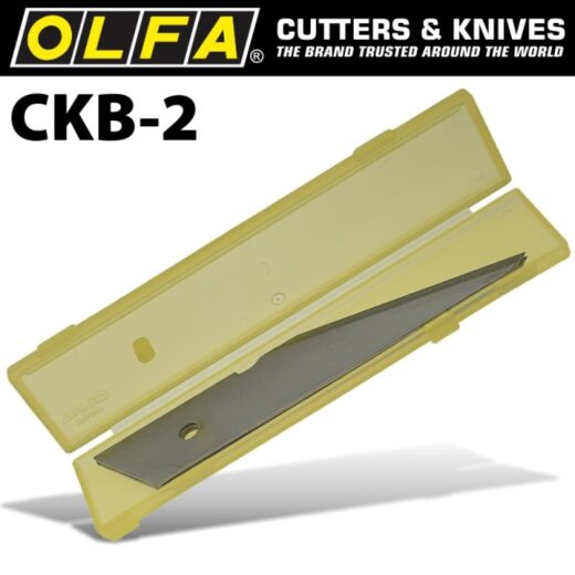 Olfa Stainless Steel Blade For Ck2 2Pce 1 OLFA STAINLESS STEEL BLADE For Ck2 2PCE auto part product photo