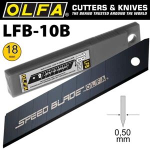 OLFA BLADE SPEED 5 PIECES 18MM ™ auto part product photo