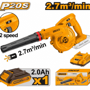 BLOWER 20v Kit BATTERY & CHARGER LITHIUM Ion INGCO ™ auto part product photo