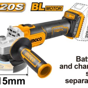 ANGLE GRINDER 20v BRUSHLESS MOTOR 115MM INGCO auto part product photo