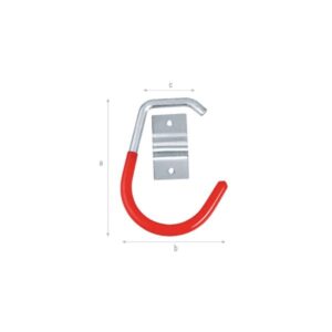 Bracket Hook Swivel A 125MM B 95MM C 60MM ™ auto part product photo