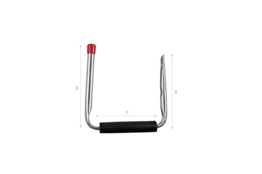 Bracket Hook For Surf Boards A 175Mm B 220Mm C 215Mm ™ 1 Bracket Hook For Surf Boards A 175MM B 220MM C 215MM ™ auto part product photo