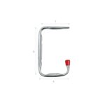 BRACKET HOOK CEILING A 147MM B 235MM C 145MM ™ auto part product photo