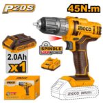DRILL CORDLESS 20v 1XBATT 2AMP & CHARGER INGCO auto part product photo