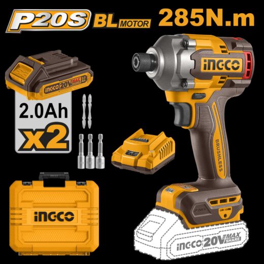 Impact Driver 20V Li Ingco 1 IMPACT DRIVER 20v Li INGCO auto part product photo