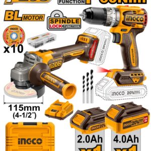 DRILL IMPACT & GRINDER Kit INGCO ™ auto part product photo
