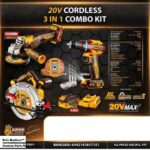 INGCO 20v 3p Cordless Combo Kit ™ auto part product photo