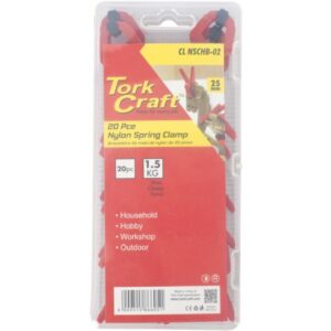 SPRING CLAMP 25MM 20 PIECES TORK CRAFT auto part product photo