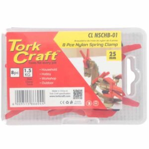 CLAMP SPRING 8 PIECES 25MM TORK CRAFT auto part product photo