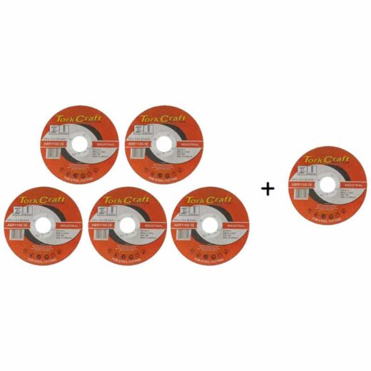 Cutting Disc Metal 6 Pieces 115Mmx1Mm Tork Craft ™ 1 Cutting Disc Metal 6 Pieces 115mmx1mm Tork Craft ™ auto part product photo