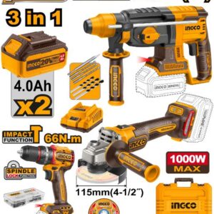ROTARY DRILL IMPACT GRINDER 20v Kit ™ auto part product photo