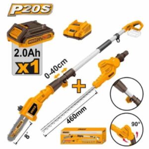 POLE Saw & HEDGE TRIMMER Kit 20v INGCO ™ auto part product photo