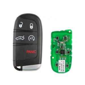 Autel IKEY Smart Programmable Key 5 Buttons (Chrysler Style) auto part product photo