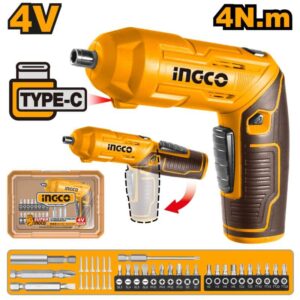 Screwdriver Cordless 4v & 24p INGCO ™ auto part product photo