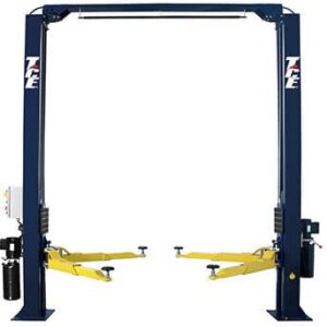 Car Lift 2 Post 4.5 Ton Base Free Clear Floor & Electric Lock Eurolift auto part product photo