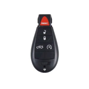 Chrysler Dodge Jeep Complete Remote Key 4+1 Button CY24 Blade 433mhz auto part product photo