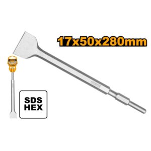 CHISEL Sds FLAT 17X280X50MM INGCO ™ auto part product photo