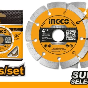 Diamond Disc 115mm Segmented 2p INGCO ™ auto part product photo