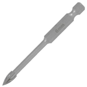 Glass & Tile X Flute 6mm Drill Bit ™ auto part product photo