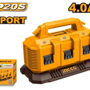 BATTERY CHARGER 20v LITHIUM Ion 6x PORT INGCO ™ auto part product photo