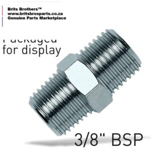 Gav NIPPLE 3 8x3 8 MALE ™ auto part product photo