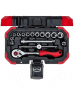 Socket Set Red 1 4" Drive 16 Piece 4mm 13mm Gedore ™ auto part product photo