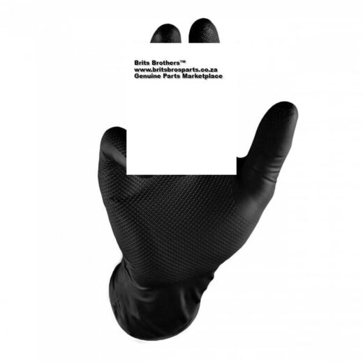 Glove Grippaz Black Extra Large Box Of 50 ™ 1 GLOVE GRIPPAZ BLACK EXTRA LARGE Box Of 50 ™ auto part product photo