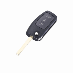 Ford Fiesta Focus 3 Button Flip Folding Remote Key With HU101 Blade 4D63 80 auto part product photo