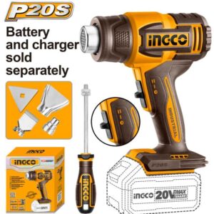 HEAT Gun 20v & ACCESORIES 3p INGCO ™ auto part product photo
