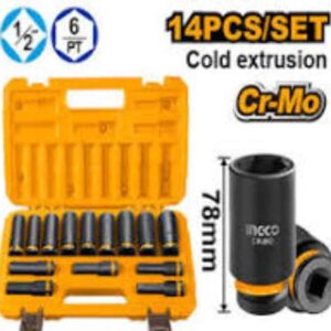 Socket Set Impact Deep 1 2" 14 Piece ™ auto part product photo