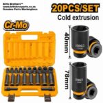 Socket Set Impact Deep 1 2″ 20 Piece ™ auto part product photo