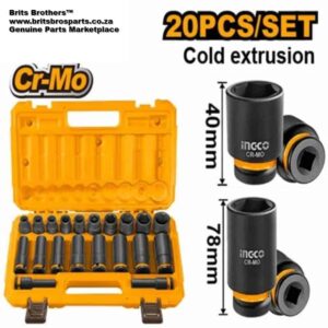 Socket Set Impact Deep 1 2″ 20 Piece ™ auto part product photo