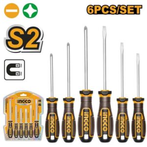 6 Piece Screwdriver Set INGCO ™ auto part product photo