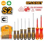 Screwdriver Bit Set 8p INGCO ™ auto part product photo